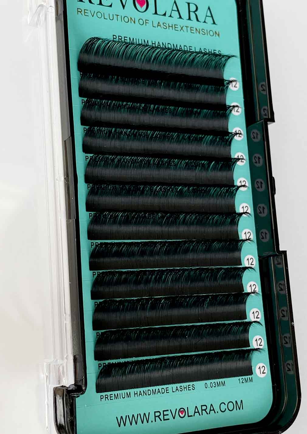 Cashmere Matte Faux Mink Deep Black Individual Lash Extensions【0.05mm 12-lines】CLEARANCE SALE